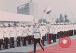 Image of King Hussein greeting Saddam Hussein Baghdad Iraq, 1981, second 39 stock footage video 65675078924