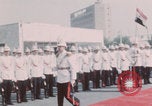 Image of King Hussein greeting Saddam Hussein Baghdad Iraq, 1981, second 40 stock footage video 65675078924