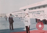Image of King Hussein greeting Saddam Hussein Baghdad Iraq, 1981, second 49 stock footage video 65675078924