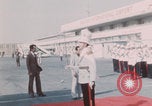 Image of King Hussein greeting Saddam Hussein Baghdad Iraq, 1981, second 50 stock footage video 65675078924