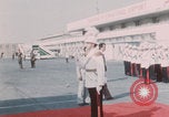 Image of King Hussein greeting Saddam Hussein Baghdad Iraq, 1981, second 54 stock footage video 65675078924