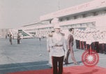 Image of King Hussein greeting Saddam Hussein Baghdad Iraq, 1981, second 55 stock footage video 65675078924