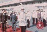 Image of King Hussein greeting Saddam Hussein Baghdad Iraq, 1981, second 59 stock footage video 65675078924