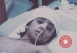 Image of wounded Iranians Iran, 1980, second 15 stock footage video 65675078926