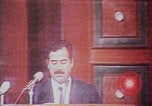 Image of Saddam Hussein speech Baghdad Iraq, 1980, second 46 stock footage video 65675078929