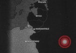 Immagine di Map of Baltic States Baltic Sea, 1945, secondo 3 filmato di repertorio 65675078937