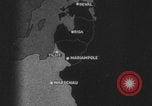 Immagine di Map of Baltic States Baltic Sea, 1945, secondo 6 filmato di repertorio 65675078937