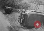 Standbild Deutsche Infanterie gehen nach Südfrankreich nach D-Day Invasion in der Normandie Frankreich, 1944, aus Sekunde 58 historischem Filmmaterial Videoclip 65675078950
