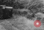 Standbild Deutsche Infanterie gehen nach Südfrankreich nach D-Day Invasion in der Normandie Frankreich, 1944, aus Sekunde 59 historischem Filmmaterial Videoclip 65675078950