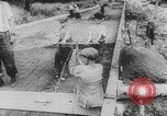 Image of Soviet slave laborers building bunkers Leningrad Russia Soviet Union, 1943, second 17 stock footage video 65675078959