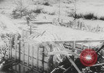 Image of Soviet slave laborers building bunkers Leningrad Russia Soviet Union, 1943, second 60 stock footage video 65675078959
