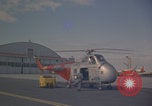 Standbild Sikorsky H-19 Chickasaw Hubschrauber fliegen Keflavik Reykjanes Island, 1956, aus Sekunde 16 historischem Filmmaterial Videoclip 65675078962