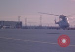 Standbild Sikorsky H-19 Chickasaw Hubschrauber fliegen Keflavik Reykjanes Island, 1956, aus Sekunde 43 historischem Filmmaterial Videoclip 65675078962