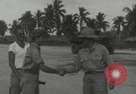 Standbild US Luft Kräfte Vorbereitung Guadalcanal Salomonen, 1943, aus Sekunde 30 historischem Filmmaterial Videoclip 65675078972