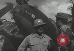 Standbild US Luft Kräfte Vorbereitung Guadalcanal Salomonen, 1943, aus Sekunde 35 historischem Filmmaterial Videoclip 65675078972
