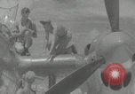 Standbild P-38 Blitze schießen Bougainville Island Papua Neuguinea, 1943, aus Sekunde 1 historischem Filmmaterial Videoclip 65675078973