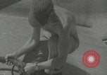 Standbild P-38 Blitze schießen Bougainville Island Papua Neuguinea, 1943, aus Sekunde 7 historischem Filmmaterial Videoclip 65675078973