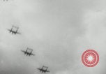 Standbild P-38 Blitze schießen Bougainville Island Papua Neuguinea, 1943, aus Sekunde 39 historischem Filmmaterial Videoclip 65675078973