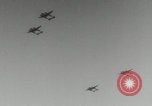 Standbild P-38 Blitze schießen Bougainville Island Papua Neuguinea, 1943, aus Sekunde 44 historischem Filmmaterial Videoclip 65675078973