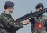 Image of 501st Tactical Missile Wing Greenham Berkshire England United Kingdom, 1982, second 35 stock footage video 65675078976