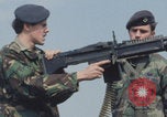 Image of 501st Tactical Missile Wing Greenham Berkshire England United Kingdom, 1982, second 36 stock footage video 65675078976