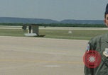 Image of B-1B Bomber Abilene Texas USA, 1985, second 18 stock footage video 65675078978
