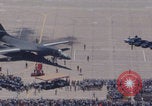 Image of The Star of Abilene B-1B Lancer supersonic heavy bomber Abilene Texas USA, 1985, second 27 stock footage video 65675078979