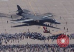Image of The Star of Abilene B-1B Lancer supersonic heavy bomber Abilene Texas USA, 1985, second 33 stock footage video 65675078979