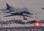 Image of The Star of Abilene B-1B Lancer supersonic heavy bomber Abilene Texas USA, 1985, second 34 stock footage video 65675078979