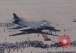 Image of The Star of Abilene B-1B Lancer supersonic heavy bomber Abilene Texas USA, 1985, second 35 stock footage video 65675078979