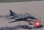 Image of The Star of Abilene B-1B Lancer supersonic heavy bomber Abilene Texas USA, 1985, second 36 stock footage video 65675078979