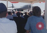 Image of The Star of Abilene B-1B Lancer supersonic heavy bomber Abilene Texas USA, 1985, second 51 stock footage video 65675078979