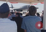Image of The Star of Abilene B-1B Lancer supersonic heavy bomber Abilene Texas USA, 1985, second 56 stock footage video 65675078979