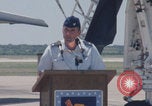 Image of The Star of Abilene B-1B Lancer supersonic heavy bomber Abilene Texas USA, 1985, second 57 stock footage video 65675078979