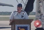 Image of The Star of Abilene B-1B Lancer supersonic heavy bomber Abilene Texas USA, 1985, second 62 stock footage video 65675078979
