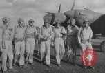 Image of United States Air Force 339 Fighter Squadron Pilots South Pacific Ocean, 1943, second 11 stock footage video 65675078984