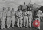 Image of United States Air Force 339 Fighter Squadron Pilots South Pacific Ocean, 1943, second 12 stock footage video 65675078984