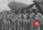 Image of United States Air Force 339 Fighter Squadron Pilots South Pacific Ocean, 1943, second 39 stock footage video 65675078984