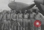Image of United States Air Force 339 Fighter Squadron Pilots South Pacific Ocean, 1943, second 43 stock footage video 65675078984