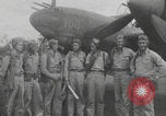 Image of United States Air Force 339 Fighter Squadron Pilots South Pacific Ocean, 1943, second 46 stock footage video 65675078984