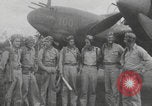 Image of United States Air Force 339 Fighter Squadron Pilots South Pacific Ocean, 1943, second 49 stock footage video 65675078984