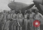 Image of United States Air Force 339 Fighter Squadron Pilots South Pacific Ocean, 1943, second 54 stock footage video 65675078984