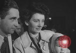 Image of WW2 British War Bride Interview New York City USA, 1946, second 22 stock footage video 65675078992