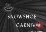 Image of First Snowshoe Carnival and Marathon Lewiston Maine United States USA, 1946, second 1 stock footage video 65675078995