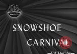 Image of First Snowshoe Carnival and Marathon Lewiston Maine United States USA, 1946, second 3 stock footage video 65675078995