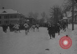 Image of First Snowshoe Carnival and Marathon Lewiston Maine United States USA, 1946, second 36 stock footage video 65675078995