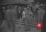 Image of British Prime Minister Winston Churchill visit Havana Cuba, 1946, second 50 stock footage video 65675078996