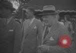 Image of British Prime Minister Winston Churchill visit Havana Cuba, 1946, second 56 stock footage video 65675078996