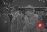 Image of British Prime Minister Winston Churchill visit Havana Cuba, 1946, second 58 stock footage video 65675078996
