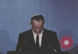 Image of United States President Lyndon B Johnson announces nomination Washington DC USA, 1967, second 4 stock footage video 65675079008